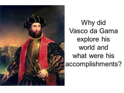 what were vasco da gama accomplishments